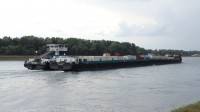 Convoi typique sur le Rhin