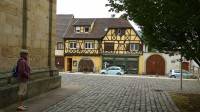 La boulangerie face à l'église 