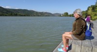 Au bord du Rhône