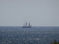 Le voilier BELEM passe au large