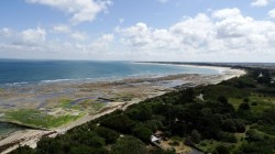 Les plages à marée basse