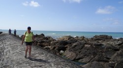 Retour par la digue