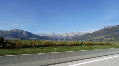Dans la descente vers Grenoble