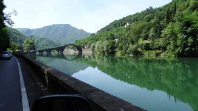 Ponte della Maddalena sur le Serchio 